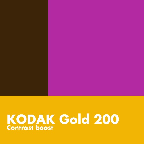Kodak Gold 200 Contrast Boost Lightroom Preset